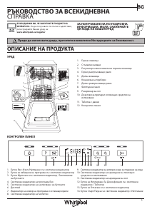 Manual de uso Whirlpool WSFC 3M27 X Lavavajillas