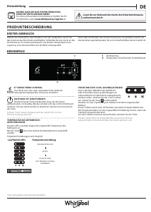 Manual de uso Whirlpool WHC18 T132 Frigorífico combinado