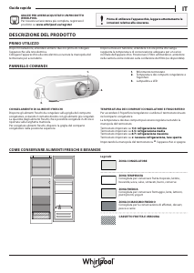 Manuale Whirlpool ART 364 62 Frigorifero-congelatore