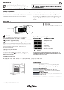 Bedienungsanleitung Whirlpool WBUF011 Kühlschrank