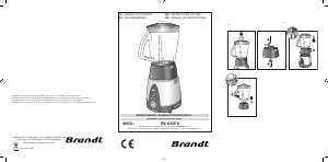 Mode d’emploi Brandt BV-K30PX Blender
