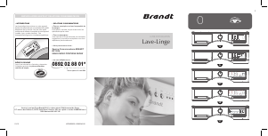 Mode d’emploi Brandt BWF184T Lave-linge