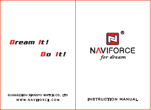 Handleiding Naviforce NF9068S Horloge
