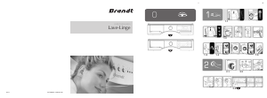 Mode d’emploi Brandt BWF1DY94 Lave-linge