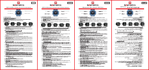 Manual Naviforce NF9164 Relógio de pulso