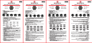 Manual Naviforce NF9172L Relógio de pulso