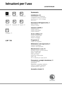 Mode d’emploi Hotpoint LSP 733A X Lave-vaisselle