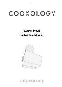 Handleiding Cookology CHA600BK/A Afzuigkap