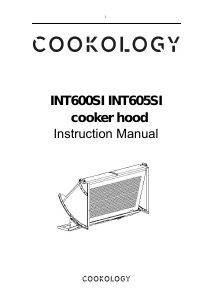 Manual Cookology INT600SI Cooker Hood