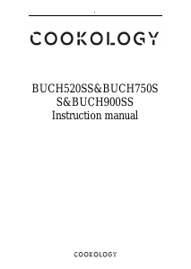 Handleiding Cookology BUCH520SS Afzuigkap