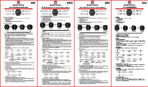 Manual de uso Naviforce NF9225 Reloj de pulsera