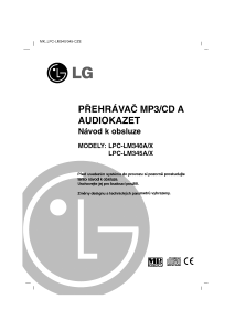 Manuál LG LPC-LM340 Stereo souprava