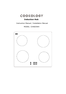 Handleiding Cookology CIH603WH Kookplaat