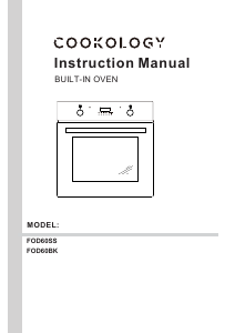 Handleiding Cookology FOD60SS Oven