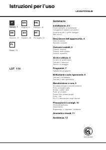 Handleiding Hotpoint LST 114_HA Vaatwasser