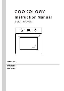 Manual Cookology FOD60BK Oven