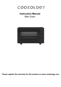 Manual Cookology CMO37WH Oven