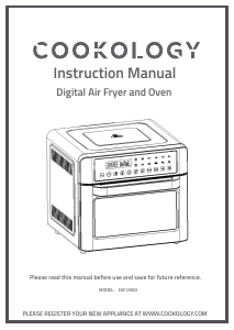 Manual Cookology CAF250DI Oven