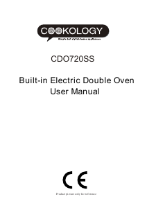 Manual Cookology CDO720SS Oven