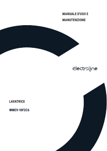 Manuale Electroline WMEV-10F2C6 Lavatrice