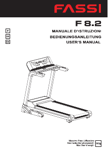 Manuale Fassi F8.2 Tapis roulant