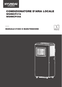 Manuale Hyundai WSHN-CP07A Condizionatore d’aria