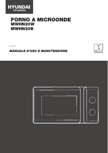 Manuale Hyundai MWHN-20W Microonde