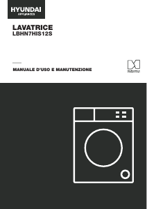 Manuale Hyundai LBHN-7HIS12S Lavatrice