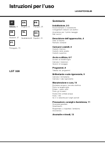 Manual Hotpoint LST 328 A_HA Máquina de lavar louça