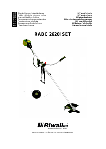 Használati útmutató Riwall RABC 2620i SET Fűkasza-bozótvágó