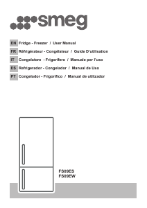Manual Smeg FS09EW Fridge-Freezer