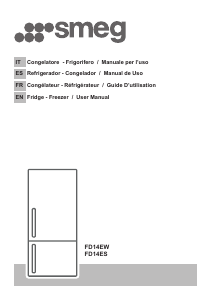 Manual Smeg FD14ES Fridge-Freezer