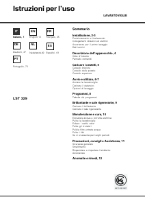 Bedienungsanleitung Hotpoint LST 329 AX_HA Geschirrspüler