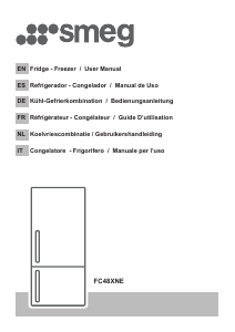 Manual Smeg FC48XNE Fridge-Freezer