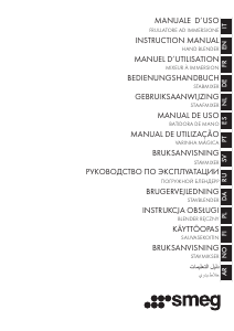 Handleiding Smeg HBF03CREU Staafmixer