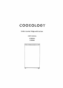 Handleiding Cookology UCIB98WH Koelkast