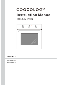 Handleiding Cookology SFO60BK/1A+ Oven