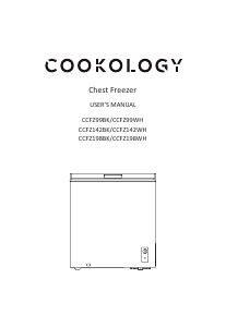 Manual Cookology CCFZ99WH Freezer