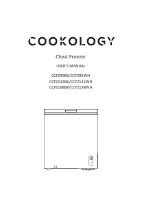 Manual Cookology CCFZ142BK Freezer