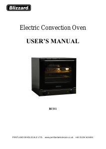 Manual Blizzard BCO1 Oven
