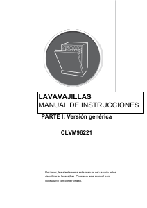 Manual de uso Corberó CLVM9622I Lavavajillas
