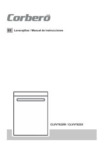 Manual de uso Corberó CLVV7622X Lavavajillas