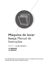 Manual de uso Corberó CLVM4524W Lavavajillas