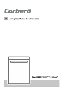 Manual de uso Corberó CLVV8622INVX Lavavajillas