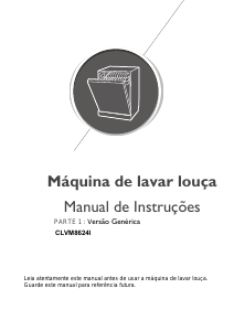 Manual Corberó CLVM8624I Máquina de lavar louça