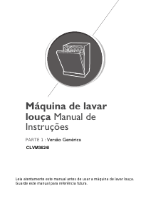 Manual Corberó CLVM3624I Máquina de lavar louça