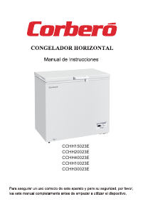 Manual Corberó CCHH30023E Freezer