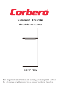 Manual de uso Corberó E-CF2PH166W Frigorífico combinado