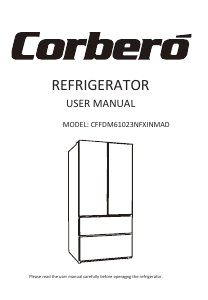 Manual de uso Corberó CFFDM61023NFXINMAD Frigorífico combinado