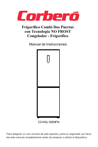 Manual Corberó CCHGL185NFN Fridge-Freezer